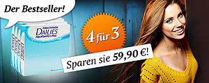 Kaufen sie 4 bzahlen sie für 3!