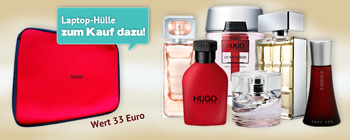 Hugo Boss - Laptop-Hülle gratis dazu!
