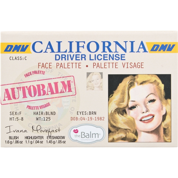 Autobalm California - Face Palette (Bild 1 von 2)