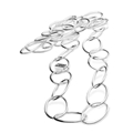 Martina Necklace - Silver Chain Long
