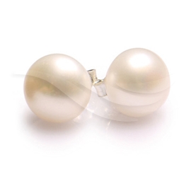 Stud Earrings Classic Big Pearl