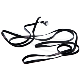 Leather Soft Flat String Necklace