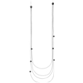 Lady Fern Multi Chain Nacklace