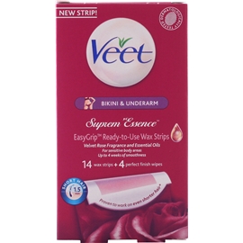 Veet Suprem'Essence Bikini/Underarm Wax Strips