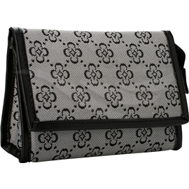 44-362 Make Up Bag w. Mirror Grey