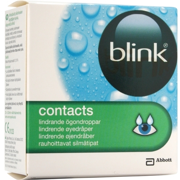 Blink Contacts Eye Drops 1x20 pc (Bild 2 von 2)