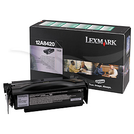Lexmark Toner 12A8420 Black