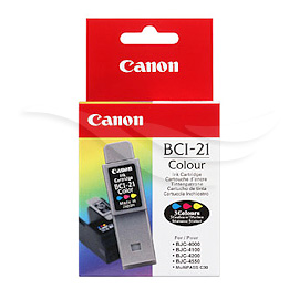 Canon Ink BCI-21CL Color Blister