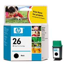  HP Ink No 26 Black 51626AE
