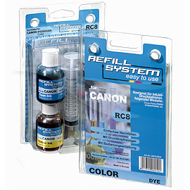 KMP - RC8 - Refill-System for Canon Pixma IP 4200 / 5200 color