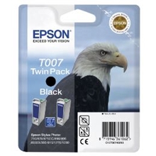  Epson Ink T007  Black 2-pk C13T00740210