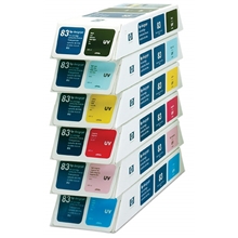  HP Printhead/Cleaner No 83 UV Light Cyan C4964A