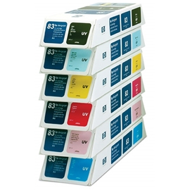 HP Printhead/Cleaner No 83 UV Light Cyan