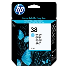  HP Ink No 38 Light Cyan C9418A