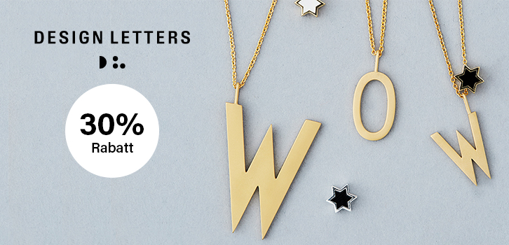 Design Letters Schmuck  - 30% Rabatt
