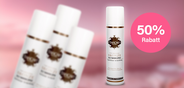 TanCan Bronze - 50% Rabatt