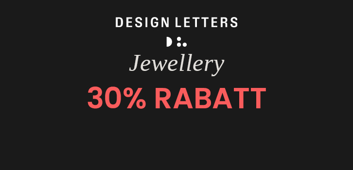 Design Letters Schmuck  - 30% Rabatt