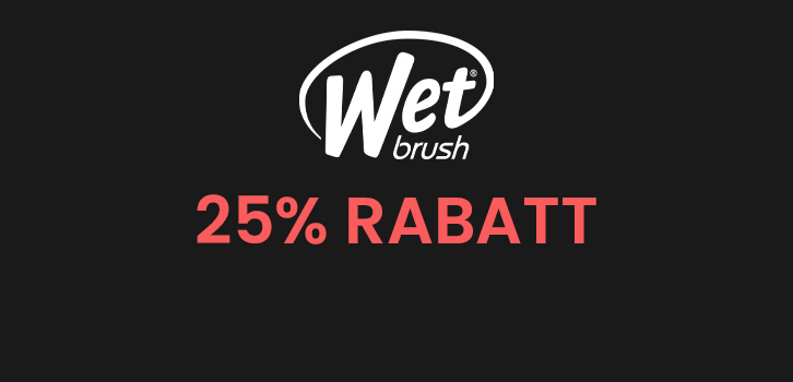 WetBrush - 25% Rabatt