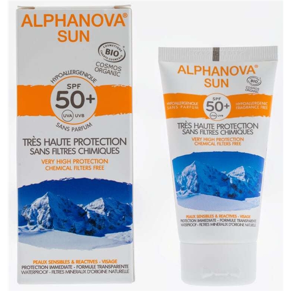 Alphanova Sun Spf 50+ - Face Sensitive Skin (Bild 2 von 2)