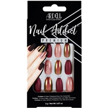 Ardell Nail Addict Red Cateye