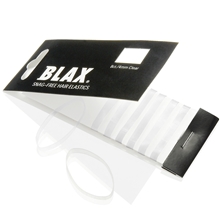 8 St/Paket - Clear - Blax Snag Free Hair Elastics