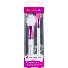 2 St/Paket - Brushworks Silicone Face Mask Applicators