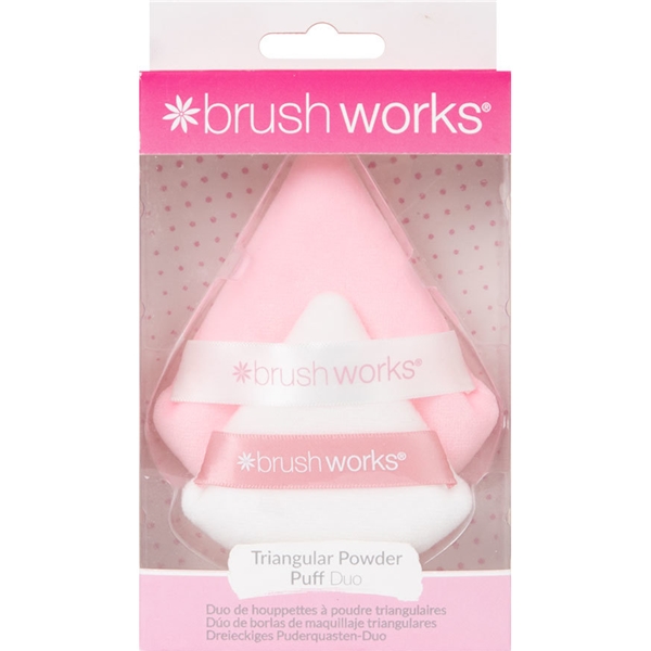 Brushworks Triangular Powder Puff Duo (Bild 1 von 4)