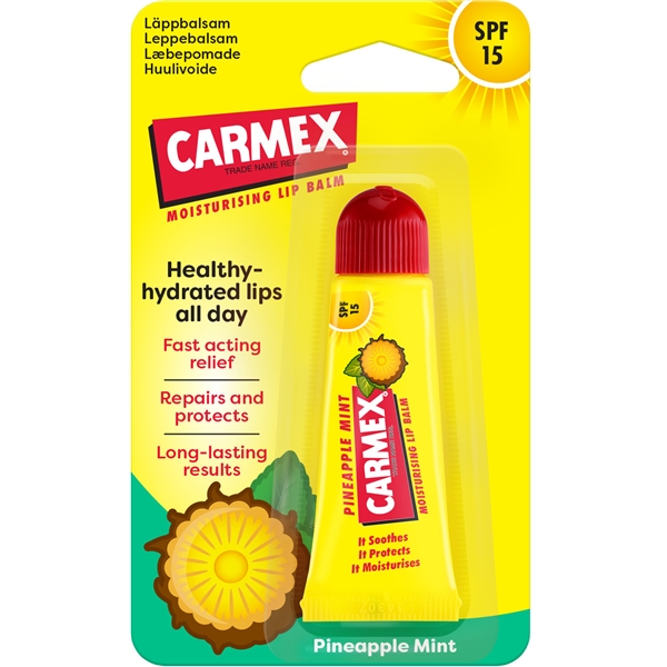 Carmex Lip Balm Pineapple Mint Tube SPF15 (Bild 1 von 3)