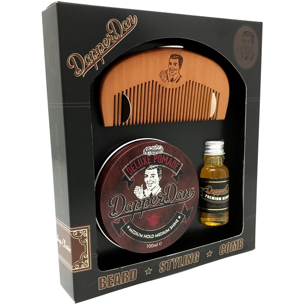 Dapper Dan Hairy Man Gift Set - Deluxe Pomade