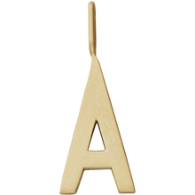 Design Letters Archetype Charm 16 mm Gold A-Z