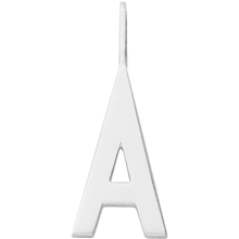 Design Letters Archetype Charm 16 mm Silver A-Z