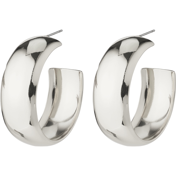 28241-6023 NAIA Mega Chunky Silver Hoops (Bild 1 von 3)