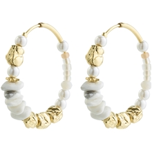 13242-2033 FORCE Hoop Earrings 1 set