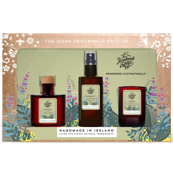 Home Fragrance Set Lavender, Rosemary, Thyme, Mint