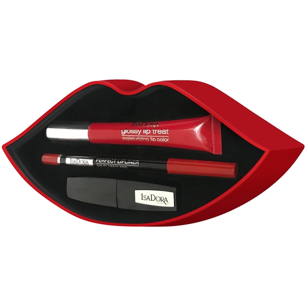IsaDora Red Lips Gift Set (Bild 2 von 2)