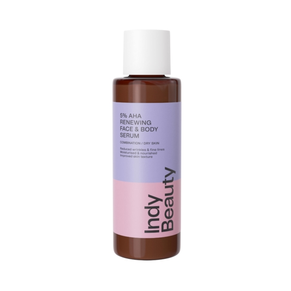 Indy Beauty 5% AHA Renewing Face & Body Serum