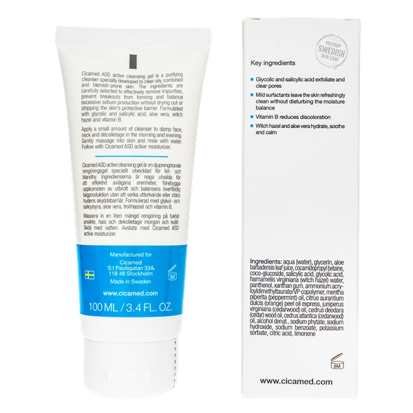 Cicamed ASD Active Cleansing Gel (Bild 2 von 2)