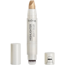 3.6 gram - No. 023 Bronze Shimmer - IsaDora Highlighter Stick'n Brush