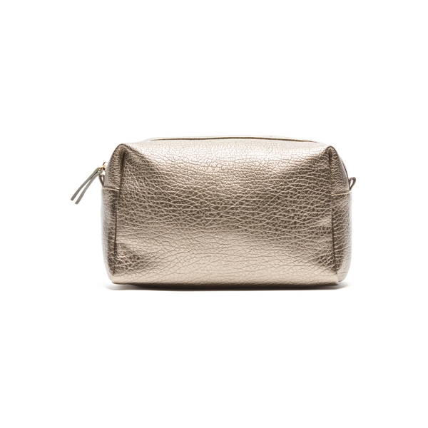 75158 Allessa Gold Cosmetic Bag