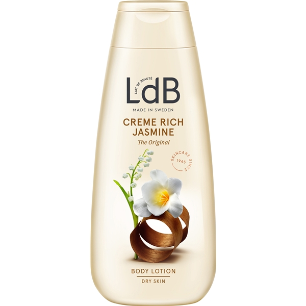 LdB Lotion Creme Rich, Jasmine - Dry Skin