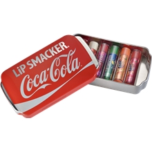 6 St/Paket - Lip Smacker Coca Cola Lip Balm Tin Box