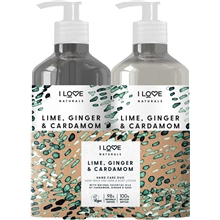 1 set - I Love Naturals Hand Care Duo Lime