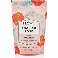 500 gram - English Rose Scented Bath Salts