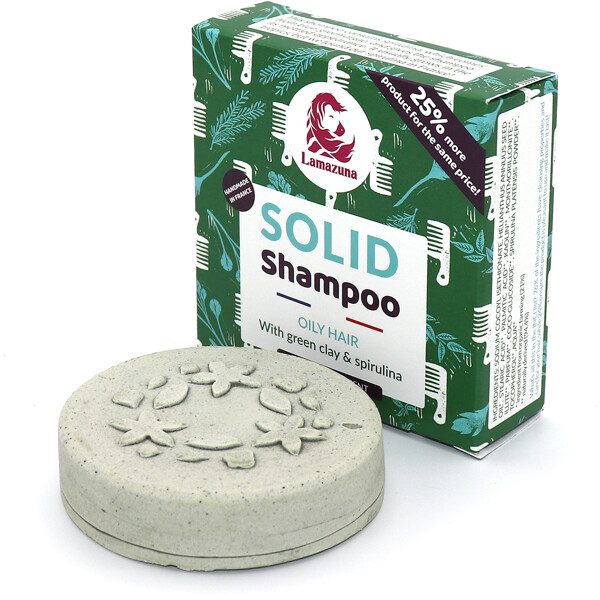 Lamazuna Solid Shampoo Oily Hair w Green Clay (Bild 2 von 3)