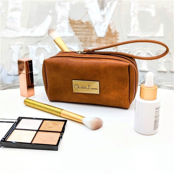 Brown Zircon Casual Makeup Bag (Bild 7 von 7)