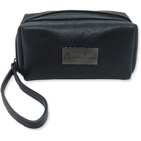 Black Zircon Casual Makeup Bag (Bild 1 von 5)