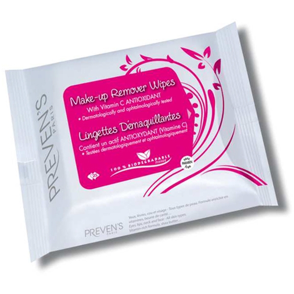 Prevens Large Make Up Remover Wipes