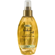 118 ml - Ogx Kukui Oil Anti Frizz Hydrating Oil