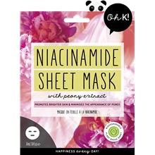 34 ml - Oh K! Rejuvenating Niacinamide Sheet Mask