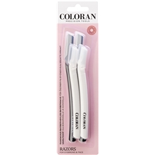 1 set - Coloran Razors For Eyebrows & Face